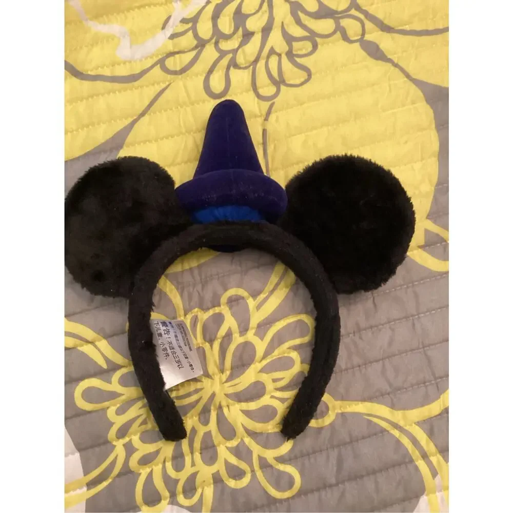 NWOT Disney Parks Paris Mickey Mouse Sorcerer Apprentice Fantasia Ears Headband